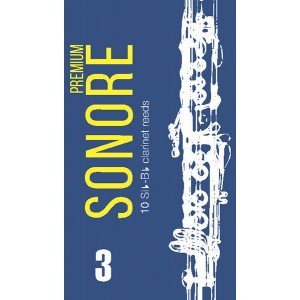 FR16C004 Sonore Трости для кларнета inB/inA № 3 (10шт), FedotovReeds