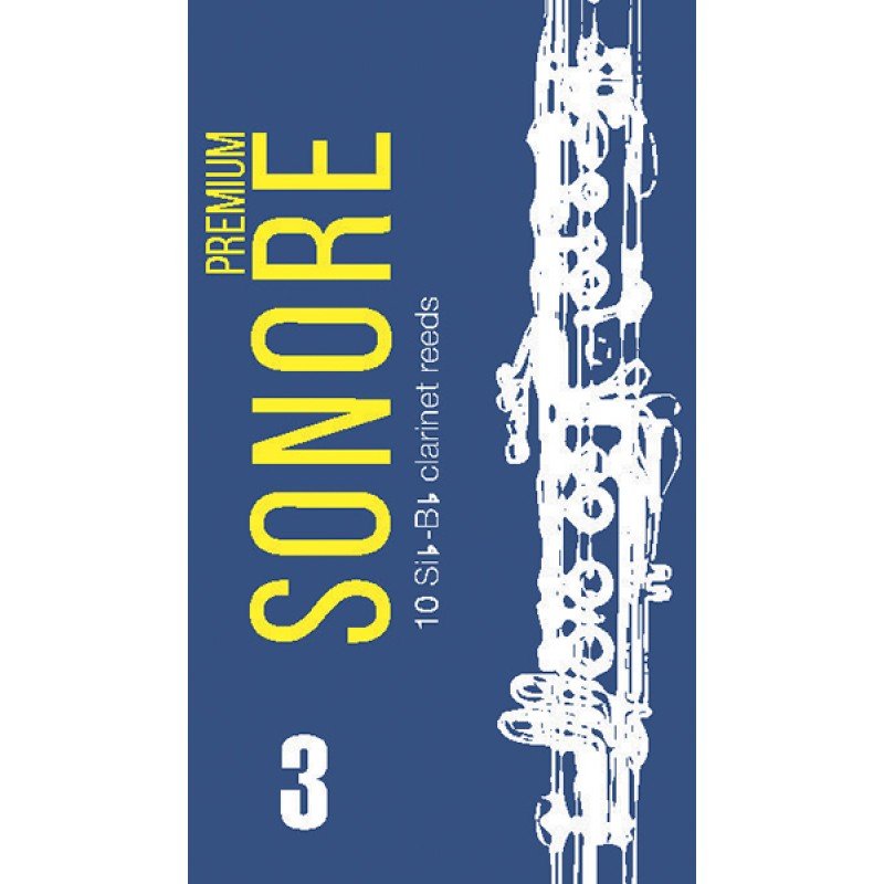 FR16C004 Sonore Трости для кларнета inB/inA № 3 (10шт), FedotovReeds FR16C004 Sonore Трости для кларнета inB/inA № 3 (10шт), FedotovReeds