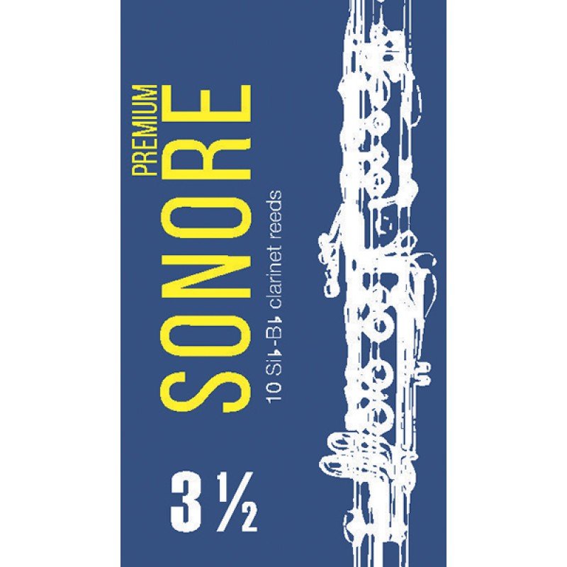 FR16C006 Sonore Трости для кларнета inB/inA № 3,5 (10шт), FedotovReeds FR16C006 Sonore Трости для кларнета inB/inA № 3,5 (10шт), FedotovReeds