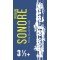 FR16C007 Sonore Трости для кларнета inB/inA № 3,5+ (10шт), FedotovReeds