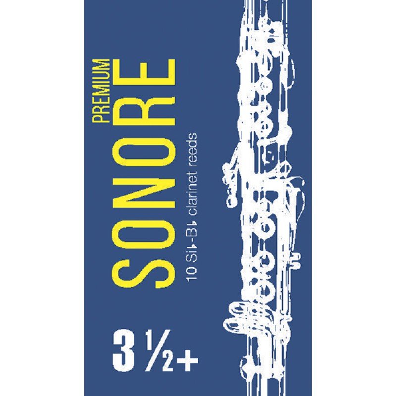 FR16C007 Sonore Трости для кларнета inB/inA № 3,5+ (10шт), FedotovReeds FR16C007 Sonore Трости для кларнета inB/inA № 3,5+ (10шт), FedotovReeds