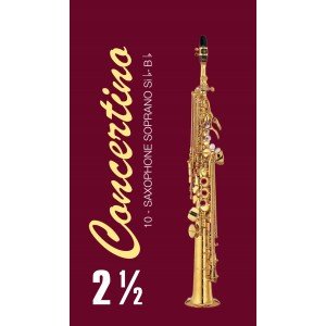 FR22SO04 Concertino Трости для саксофона сопрано No 2,5 (10шт), FedotovReeds FR22SO04 Concertino Трости для саксофона сопрано No 2,5 (10шт), FedotovReeds