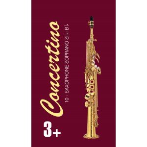 FR22SO06 Concertino Трости для саксофона сопрано No 3+ (10шт), FedotovReeds FR22SO06 Concertino Трости для саксофона сопрано No 3+ (10шт), FedotovReeds