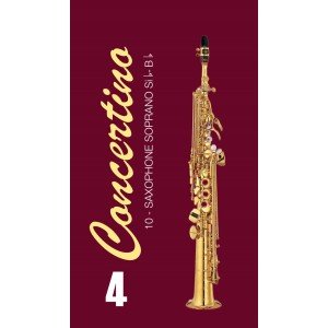 FR22SO08 Concertino Трости для саксофона сопрано No 4 (10шт), FedotovReeds FR22SO08 Concertino Трости для саксофона сопрано No 4 (10шт), FedotovReeds