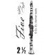 FR25C001 Five Трости для кларнета No 2,5 (5шт), FedotovReeds