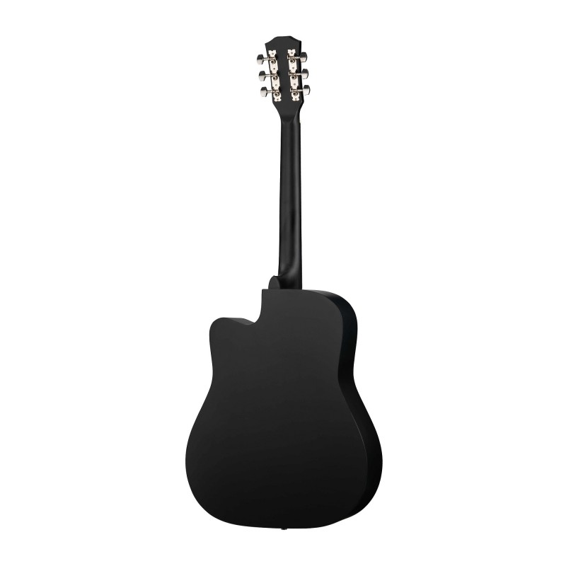 FT-221-BK Акустическая гитара 41", с вырезом, черная, Fante