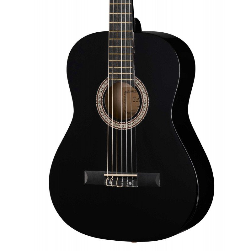 FT-C-B39-BK Классическая гитара, чёрная, Fante FT-C-B39-BK Классическая гитара, чёрная, Fante
