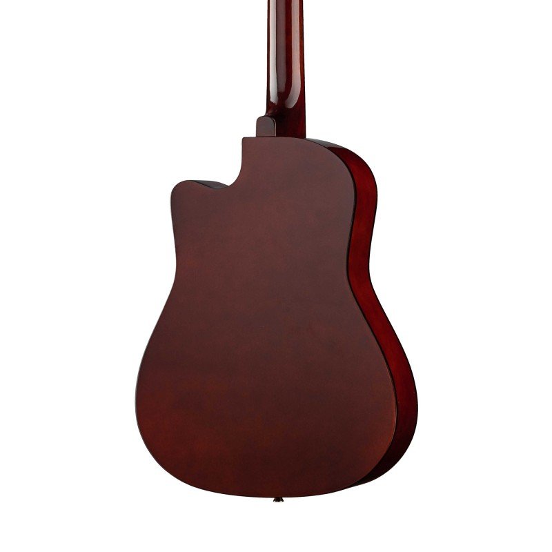 FT-D38-N Акустическая гитара, с вырезом, цвет натуральный, Fante