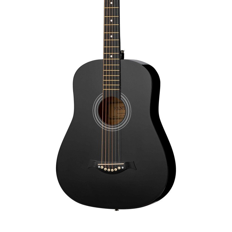FT-R38B-BK Акустическая гитара, черная, Fante