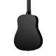 FT-R38B-BK Акустическая гитара, черная, Fante