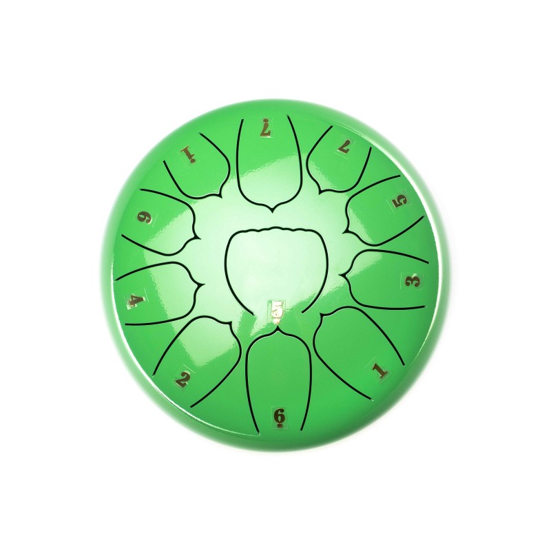 FTD-1011D-GR Глюкофон, 25см, Ре мажор, зеленый, Foix