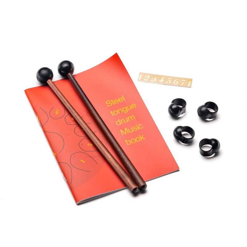 FTD-68C-BK Глюкофон, 15см, До мажор, черный, Foix