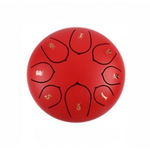 FTD-68C-RD Глюкофон, 15см, До мажор, красный, Foix