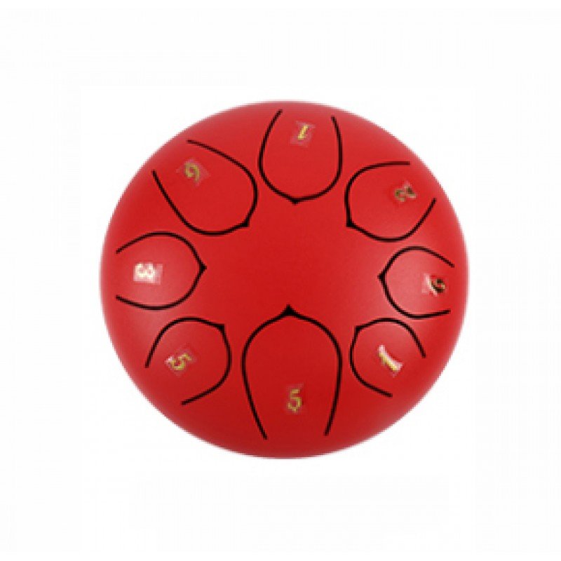 FTD-68C-RD Глюкофон, 15см, До мажор, красный, Foix