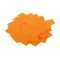 FTPCO Конфетти из специализированной бумаги (тишью) 17х55мм, оранжевый, упаковка 1 кг, LFocus