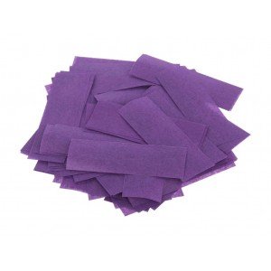 FTPCPUR Конфетти из специализированной бумаги (тишью) 17х55мм, фиолетовый, упаковка 1 кг, LFocus