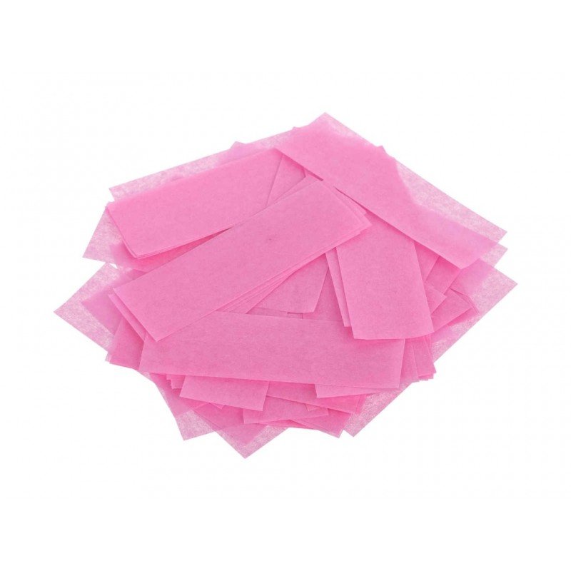 FTPCP Конфетти из специализированной бумаги (тишью) 17х55мм, розовый, упаковка 1 кг, LFocus