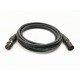 G1-XLR-M-F-0100-0 Кабель микрофонный XLR-M-F, 1м, ZZcable