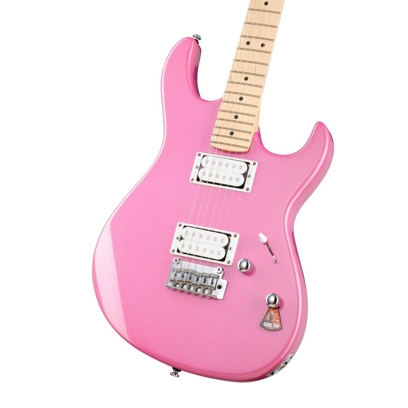 G250-Spectrum-MPU G Series Электрогитара, розовая, Cort