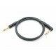 G32-JR-J-0100-0 Акустический кабель 6.3мм, 1м, угловой, ZZcable