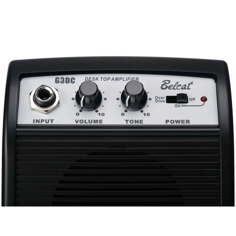 G3DC Гитарный мини-комбоусилитель, работает от батареек, 3Вт, Belcat