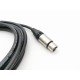 G67-XLR-M-F-0200-0 Кабель микрофонный XLR-M-F, 2м, ZZcable