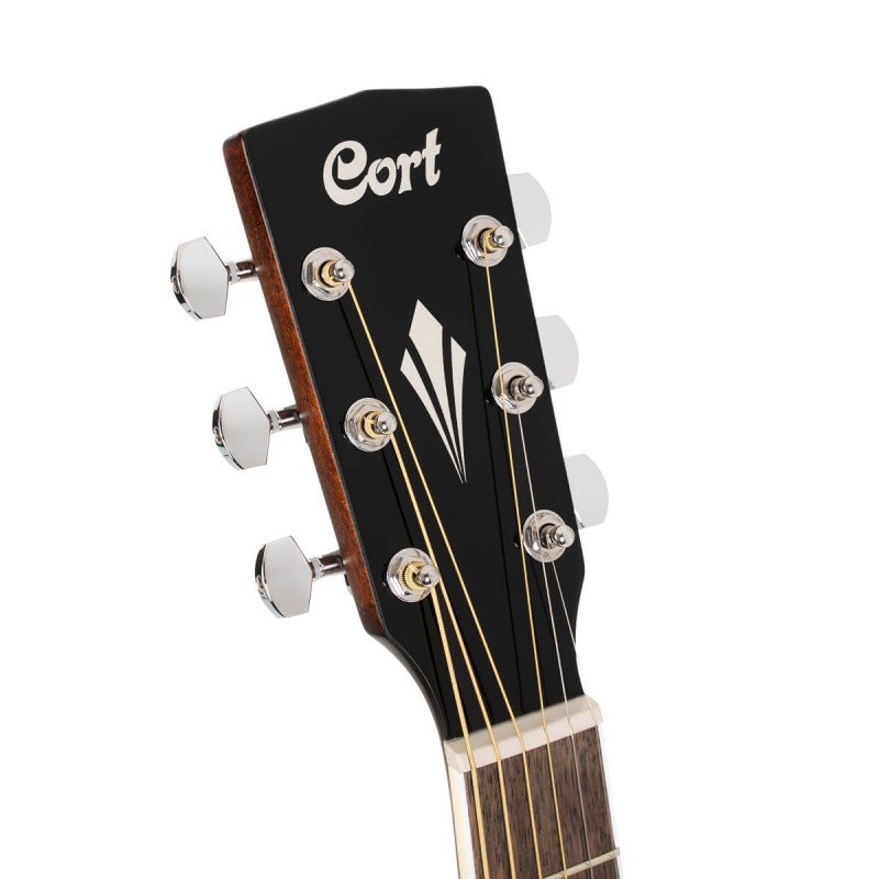 GA-DAO-NAT Grand Regal Series Электро-акустическая гитара, с вырезом, цвет натуральный, Cort