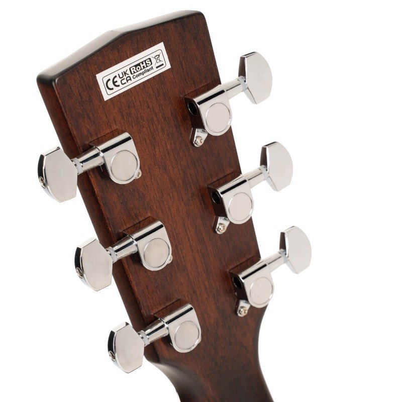 GA-DAO-NAT Grand Regal Series Электро-акустическая гитара, с вырезом, цвет натуральный, Cort