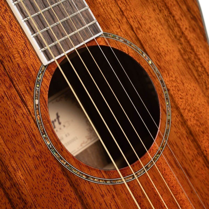 GA-DAO-NAT Grand Regal Series Электро-акустическая гитара, с вырезом, цвет натуральный, Cort