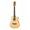 GA-H10-38-N Акустическая гитара, с вырезом, цвет натуральный, Smiger