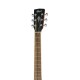 GA-QF-TBB Grand Regal Series Электро-акустическая гитара, с вырезом, прозрачный черный, Cort