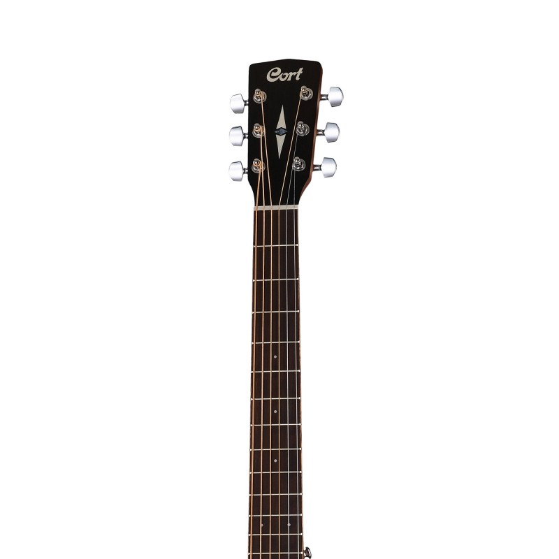 GA1E-OP-WBAG Grand Regal Series Электро-акустическая гитара, цвет натуральный, чехол, Cort