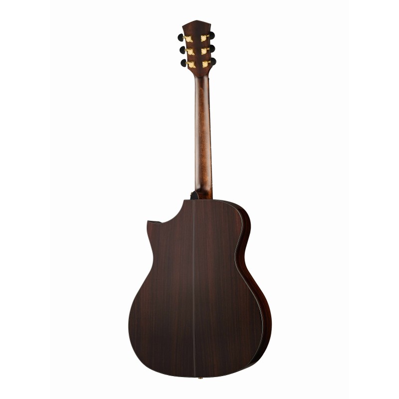 GA48-NAT Электро-акустическая гитара, цвет натуральный, с чехлом, Parkwood