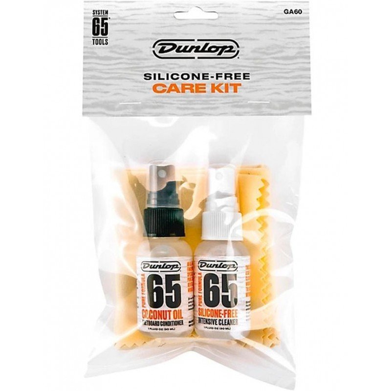 GA60 Silicone Free Pure Formula 65 Набор средств по уходу за гитарой, Dunlop