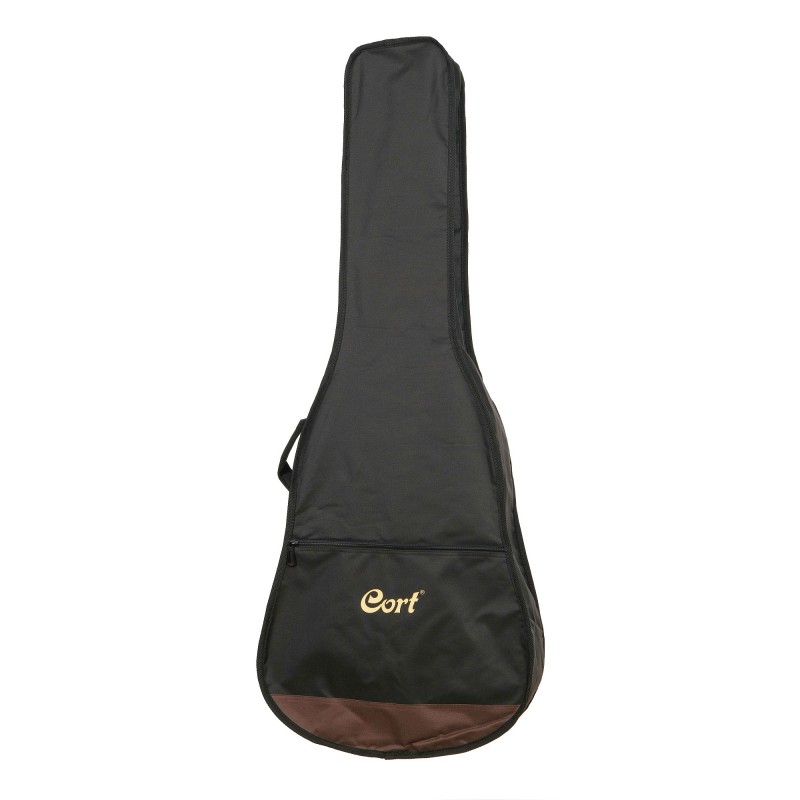 GB24JJ-WBAG-TBK GB Series Бас-гитара, черная, с чехлом, Cort