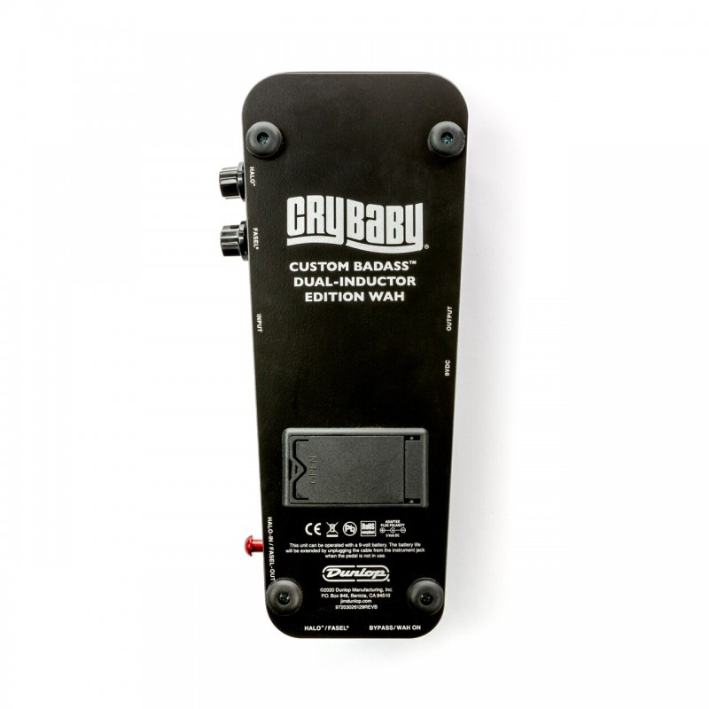 GCB65 Cry Baby Custom Badass Dual-Inductor Edition Wah Педаль эффектов, Dunlop