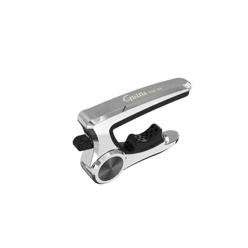 GGC-08 Каподастр, серебристый, Guitto