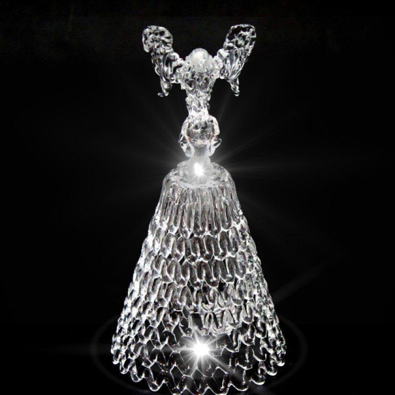 GH-XL054 Колокольчик хрустальный «Орел», большой, Гусь Хрустальный