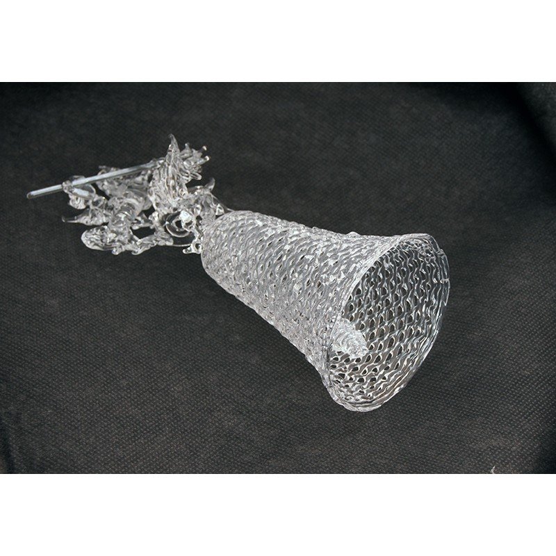 GH-XL056 Колокольчик хрустальный «Георгий Победоносец», большой, Гусь Хрустальный