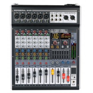 GL-6X Микшерный пульт, 6 каналов, серия PRO, LAudio GL-6X Микшерный пульт, 6 каналов, серия PRO, LAudio