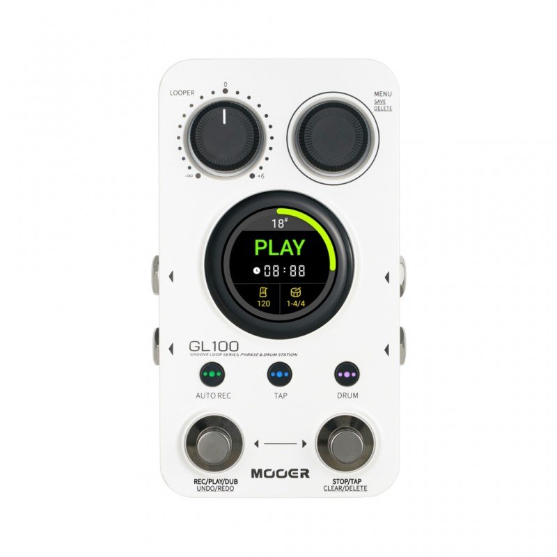 GL100 Groove Loop&Drum Station Педаль эффектов, Mooer GL100 Groove Loop&Drum Station Педаль эффектов, Mooer