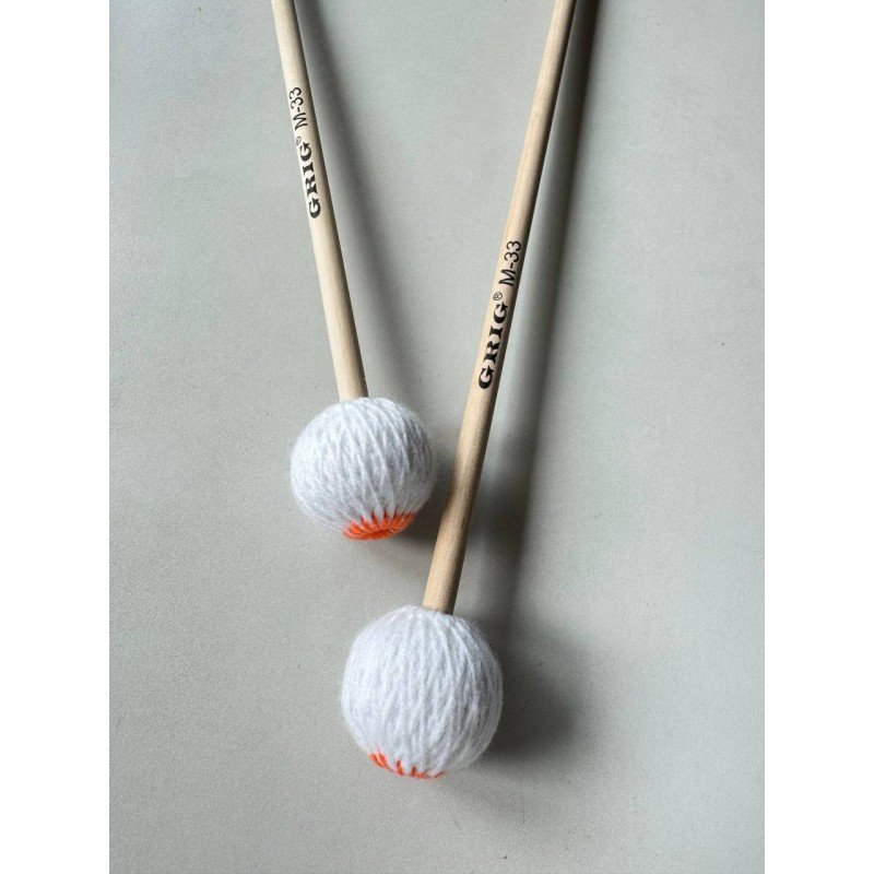 GM-33 Палочки для маримбы средне-жесткие, Grig