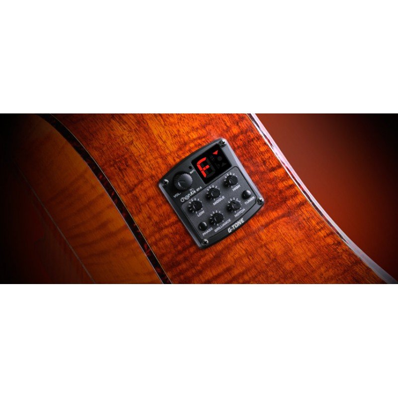 GT-3 Гитарный эквалайзер цифровой 4-х полосный с тюнером и контролем обратной связи, Cherub