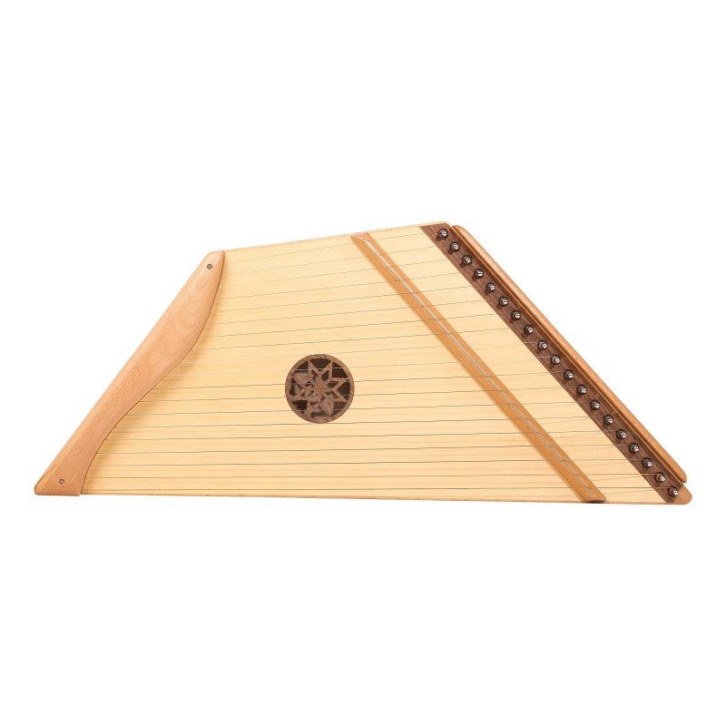 GU-11.29.19.56900 Гусли Звучные 19 струн, твердые породы, светлые,МАКС Гусельник