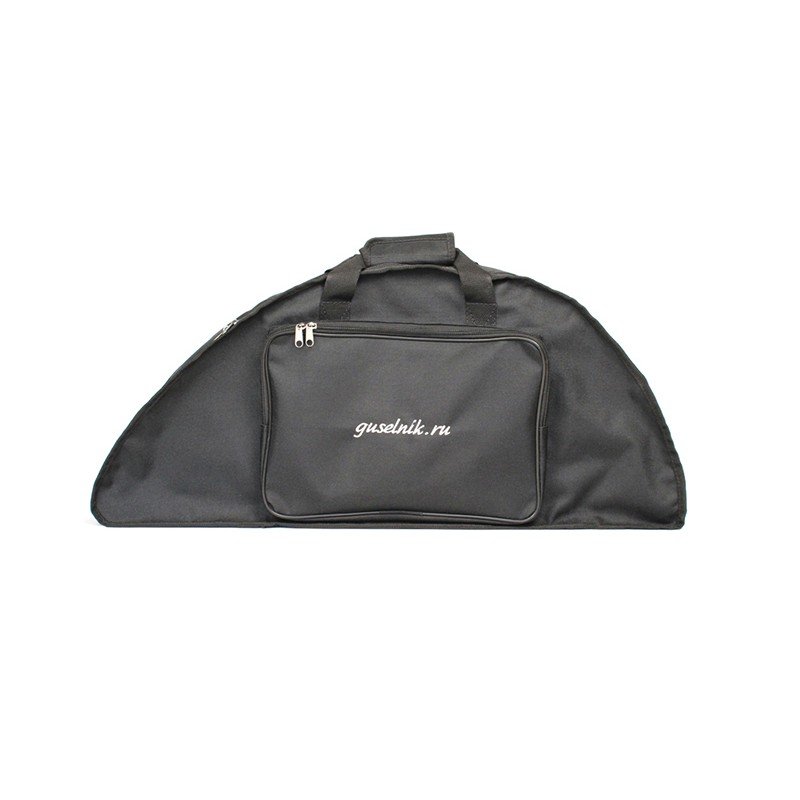GU-25.04.20.00000 Чехол для гуслей Шлемовидные 19/20стр., мягкий, чёрный, Гусельник