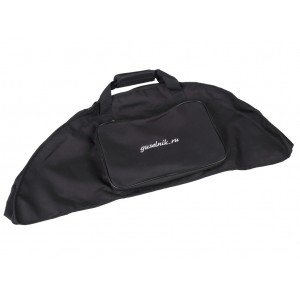 GU-25.12.20.00000 Чехол для гуслей Тархов Холм 20-21стр, мягкий, черный, Гусельник