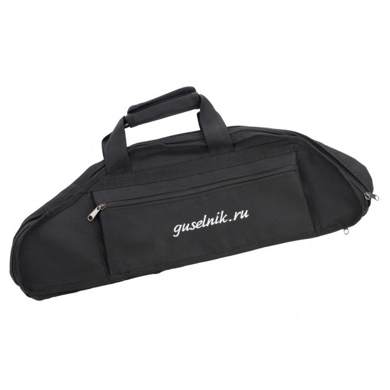 GU-25.39.09.00000 Чехол для гуслей Горки малые 9 струн, чёрный, Гусельник