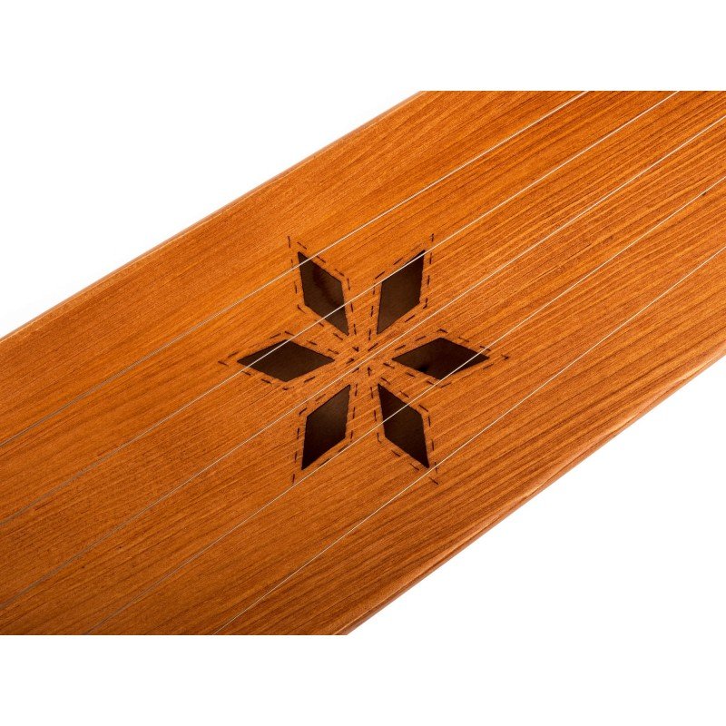 GWS-51M Гусли 5 струн детские, крыловидные, цвет махагон, Мозеръ