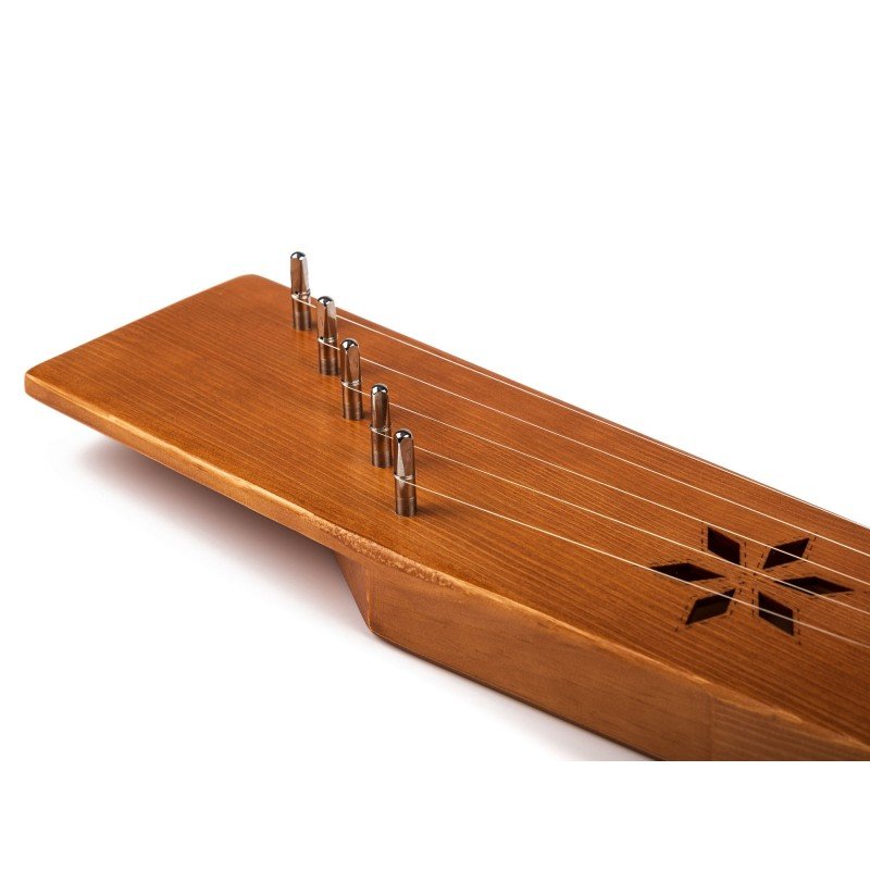 GWS-51M Гусли 5 струн детские, крыловидные, цвет махагон, Мозеръ