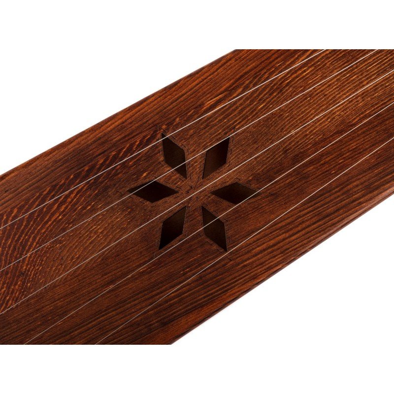 GWS-51W Гусли 5 струн детские, крыловидные, цвет орех, Мозеръ